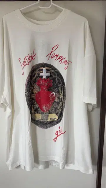 Smashing Pumpkins 오버 사이즈 티셔츠