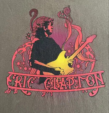 2006 Eric Crapton Crapton 밴드 투어 티셔츠 S