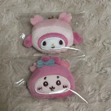 산리오 치이카와 (먼작귀) 시크릿 헤어 클립 마이멜로디 게짱