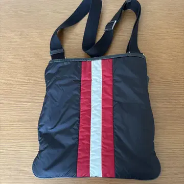 BALLY 숄더백 블랙/레드/화이트