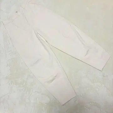 토템 오가닉 코튼 테이퍼드 팬츠 아이보리 M 여성용