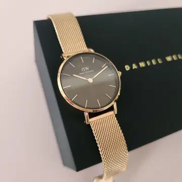 Daniel Wellington 골드 메쉬 손목시계
