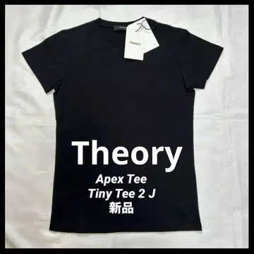 띠어리 Theory 크루넥 티셔츠 여성용 새상품 블랙