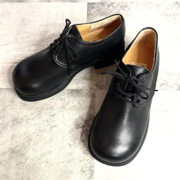 ing 잉그 레이스업 슈즈 블랙 22.5cm 천연 가죽 일본제