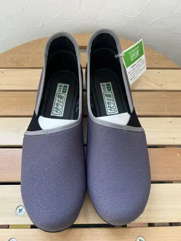 보라색 슬립온 간호용 실내용 신발 24cm 4E