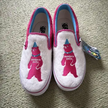 새상품 로리킹 vans 슬립온 24cm