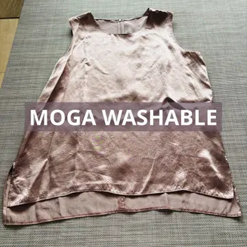 MOGA WASHABLE 모가 MOGA 슬리브리스 튜닉 일본제