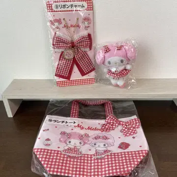 마이멜로디 산리오 복권 3종 세트