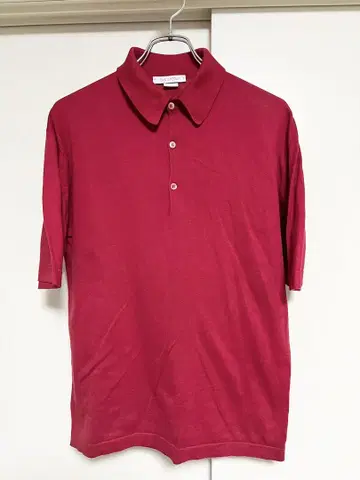 새상품급 잉글랜드제 JOHN SMEDLEY ISIS L 니트 피케 셔츠