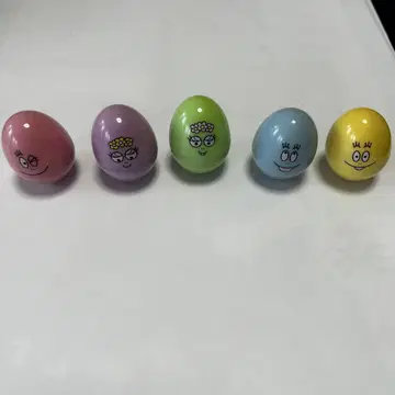 이발소 아빠 일어나기 인형 스탬프 5개 세트