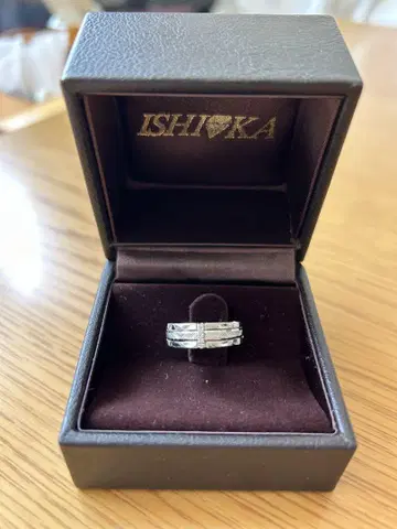 ISHIOKA 실버 반지