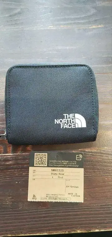 노스페이스 블랙 코인 케이스