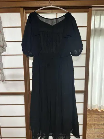 CLETTE 블랙 원피스 플러스 사이즈
