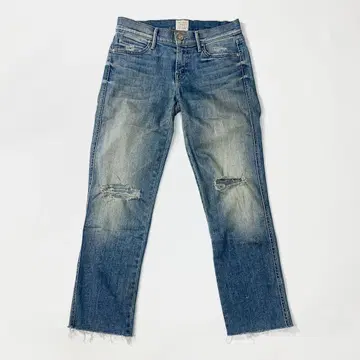 MOTHER 마더 론 헤르만 별주 데미지 가공 데님 팬츠 청바지