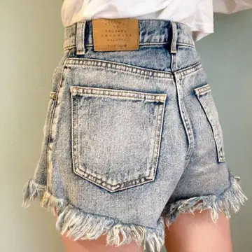 MOUSSY 데님 숏팬츠