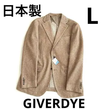 미사용 새상품 GIVERDYE 테일러드 자켓 L 일본제 43