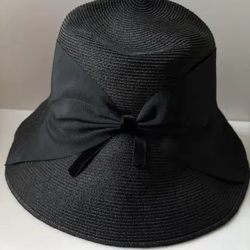 Athena New York 블랙 리본 버킷햇