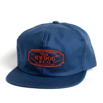 H.W.DOG & CO. 트래커 캡 네이비