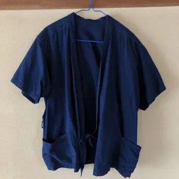다모모 셔츠 네이비 나염 겉옷