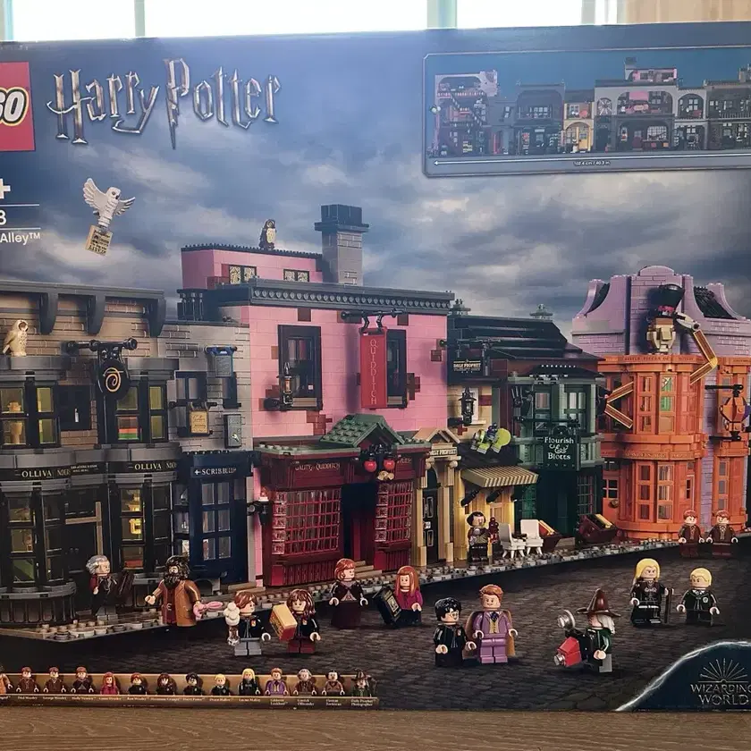5544PCS x19015 Harry Potter：Diagon Alley 75978 – Joy Bricks