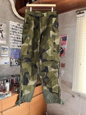 스웨덴 군 스프린터 카모 팬츠