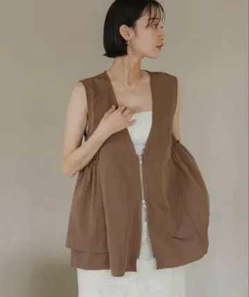 로리즈팜 나일론 개더 베스트