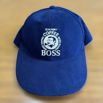 미사용품 BOSS 캡 경품 보스 캡 네이비