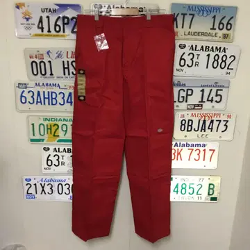 미사용 새상품 Dickies 디키즈 더블니 34 x 32 워크 와이드