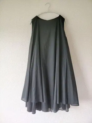 mizuiro ind 슬리브리스 원피스