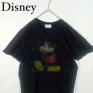 Disney 미키마우스 티셔츠 블랙 M 디즈니 파크