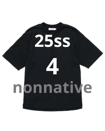 [미사용 새상품] nonnative HENLEY NECK TEE 4