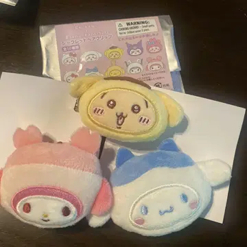 산리오 치이카와 헤어 클립 세트