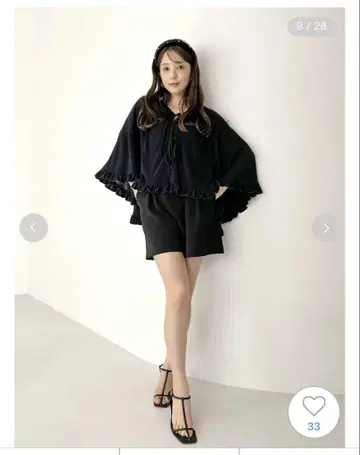 Snidel 심플 숏 팬츠