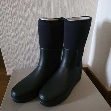 블랙 롱 부츠 미끄럼 방지