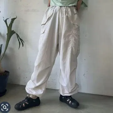 vintage 스노우 카모 카고 팬츠