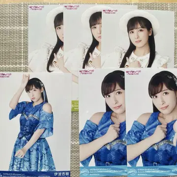 Aqours 파이널 라이브 브로마이드 이나미 안쥬 3종 6매 세트