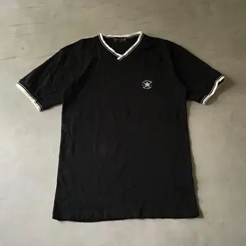 CONVERSE 컨버스 피케 셔츠 가슴 로고 자수 블랙 M