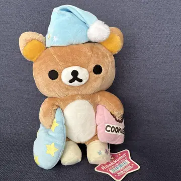 리락쿠마 파자마 밤샘 봉제 인형