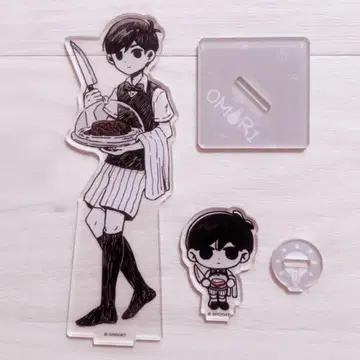 OMORI 트리 빌리지 콜라보 카페 아크릴 스탠드 세트