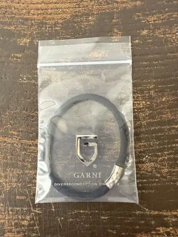 GARNI 밴딩 팔찌 헤어 밴드 미사용 실버 가르니