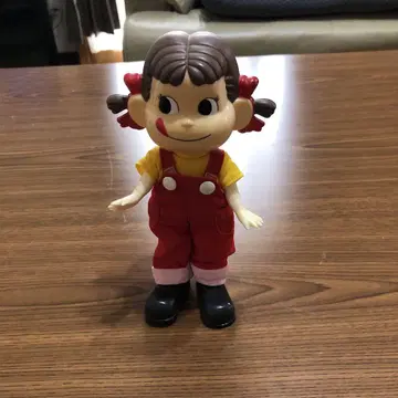 페코짱 빨간 오버롤