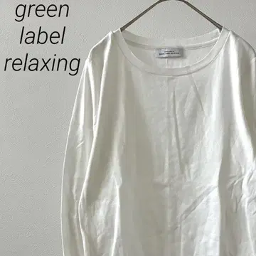 green label relaxing 티셔츠 크루넥 7부 소매 얇은 소재
