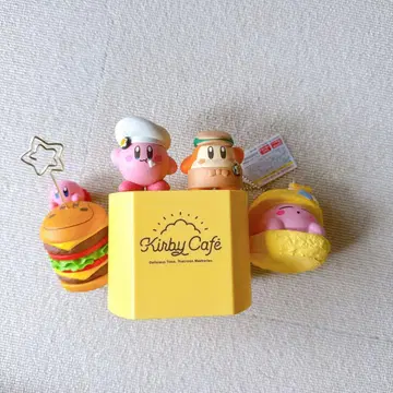 커비 제일복권 커비 버거 메모 클립 & 3개 세트