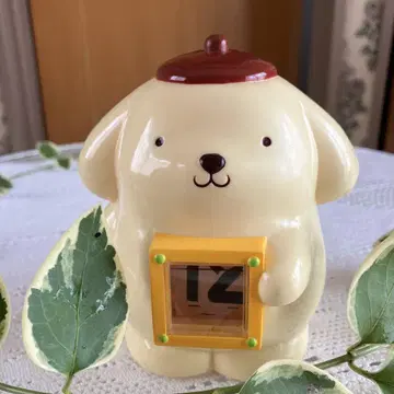 개 모양의 저금통, 숫자 표시 포함