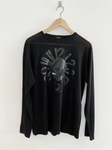 GaGa Milano 블랙 긴팔 티셔츠 여성용 xxl 남성용 M 상당