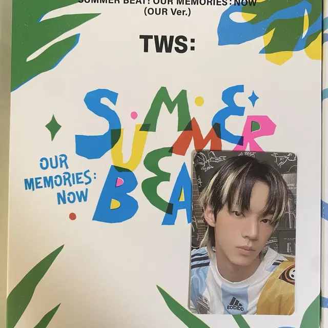 투어스 미니2집 summer beat our ver. 앨범+도훈 포카