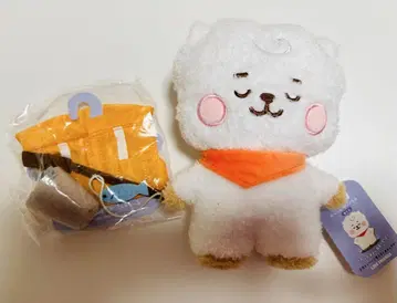 BTS RJ 타톤 봉제 인형 S & 코스튬 낚시 세트