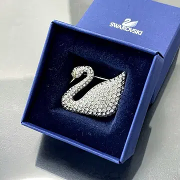 SWAROVSKI/스와로브스키/브로치/스완/크리스탈