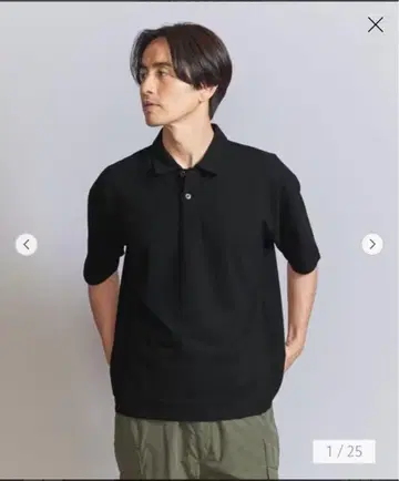 쿨 페어스킨 피케 셔츠 접촉 냉감 beauty&youth