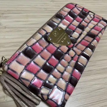 ATAO 멀티 컬러 장지갑 태슬 리모 비트로 태슬